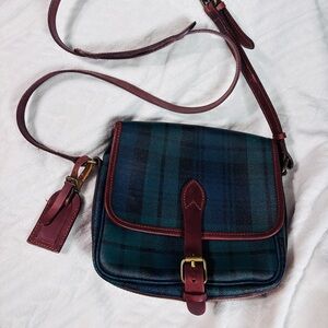 POLO Ralph Lauren | Vintage Black Watch Tartan Crossbody Purse